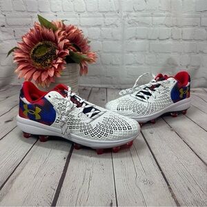 new without box Under Armour baseball softball molded cleats sz 9.5 womens